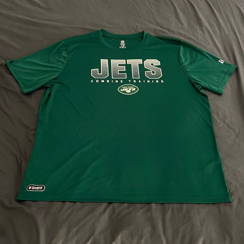 New York Jets NFL Football Combine Training Authentic t-shirt